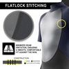 image:imageBody Glove Pro3 Men Shorty Spring Wetsuit 21mm  Back Zip  Quadra Flex 4 Way Stretch  Thermal Lightweight Performance  for Surfing Bodyboarding Swimming Snorkeling and Scuba DivingBlack