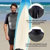 image:imageBody Glove Pro3 Men Shorty Spring Wetsuit 21mm  Back Zip  Quadra Flex 4 Way Stretch  Thermal Lightweight Performance  for Surfing Bodyboarding Swimming Snorkeling and Scuba DivingBlack