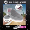 image:imageBody Glove Womens Boat Shoes Aruba Water Shoes Womens Water Shoes Fishing Shoes Casual Shoes Womens Mesh and Canvas Slip on ShoesGreyPink