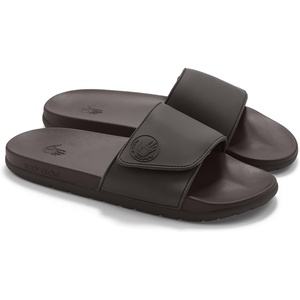 image:imageBody Glove Mens Slides Cushioned Slideon Sandal Slippers with Padded Adjustable StrapMocha Brown
