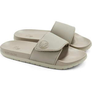 image:imageBody Glove Mens Slides Cushioned Slideon Sandal Slippers with Padded Adjustable StrapSand Dune