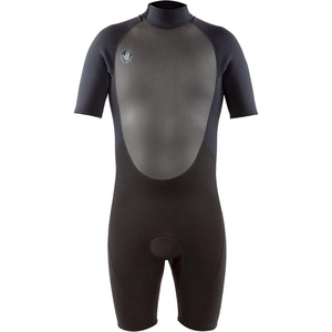 image:imageBody Glove Pro3 Men Shorty Spring Wetsuit 21mm  Back Zip  Quadra Flex 4 Way Stretch  Thermal Lightweight Performance  for Surfing Bodyboarding Swimming Snorkeling and Scuba DivingBlack