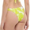 image:imageBody Glove Womens Athena Low Rise Cheeky Bikini Bottom SwimsuitShade Leaf Print