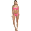 image:imageBody Glove Womens Smoothies Athena Solid Low Rise Cheeky Bikini Bottom SwimsuitBubble Gum