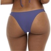 image:imageBody Glove Womens Smoothies Athena Solid Low Rise Cheeky Bikini Bottom SwimsuitIris Blue