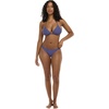 image:imageBody Glove Womens Smoothies Athena Solid Low Rise Cheeky Bikini Bottom SwimsuitIris Blue