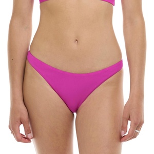 image:imageBody Glove Womens Athena Low Rise Cheeky Bikini Bottom SwimsuitFucshia Ibiza Rib