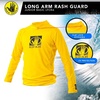 image:imageBody Glove Wetsuit Co Junior Basic Fitted Long Arm Rash GuardYellow