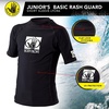 image:imageBody Glove Wetsuit Co Junior Basic Fitted Short Arm Rash GuardBlack