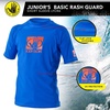 image:imageBody Glove Wetsuit Co Junior Basic Fitted Short Arm Rash GuardRoyal Blue