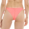 image:imageBody Glove Womens Valerie LowRise TieSide Bikini Bottom Swimwear  Medium Coverage Ruched BackCoral