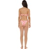 image:imageBody Glove Womens Valerie LowRise TieSide Bikini Bottom Swimwear  Medium Coverage Ruched BackSunkissed Bloom