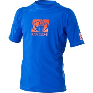 image:imageBody Glove Wetsuit Co Junior Basic Fitted Short Arm Rash GuardRoyal Blue