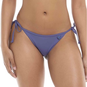 image:imageBody Glove Womens Valerie LowRise TieSide Bikini Bottom Swimwear  Medium Coverage Ruched BackIris Blue