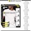 image:imageBody Glove Mens 3 Pack T Shirts Cool Plain Undershirts and Gym Tshirts Multipack White Tees4pk White Crewneck
