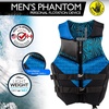 image:imageBody Glove Phantom Mens Neoprene Life Vest USCG and Transport Canada Approved PFD Lightweight Great for Boating Fishing Kayaking Rafting PaddlingBLUAQU2