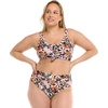 image:imageBody Glove Womens Marlee Plus Size High Waist Bikini Bottom Swimsuit Available in Sizes 1x2X3XMatria Floral