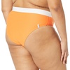 image:imageBody Glove Womens Marlee Plus Size High Waist Bikini Bottom Swimsuit Available in Sizes 1x2X3XRipple Orange Texture