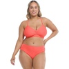image:imageBody Glove Womens Retro Plus Size High Waist Bikini Bottom SwimsuitSunset