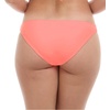 image:imageBody Glove Womens Smoothies Lillia Solid Fuller Coverage Bikini Bottom Swimsuit with Clean Finish SeamsCoral