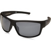 image:imageBody Glove Mens Huntington Beach Sunglasses Polarized Wrap Matte Black Rubberized 61 mmMatte Black Rubberized