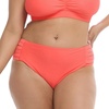 image:imageBody Glove Womens Retro Plus Size High Waist Bikini Bottom SwimsuitSunset