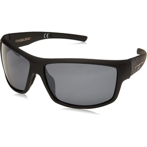 image:imageBody Glove Mens Huntington Beach Sunglasses Polarized Wrap Matte Black Rubberized 61 mmMatte Black Rubberized