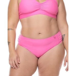 image:imageBody Glove Retro Plus Size High Waist Bikini Bottom Swimsuit Available in Sizes 1X2X3X