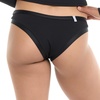 image:imageBody Glove Womens Audrey Low Rise Bikini Bottom SwimsuitBlack Ibiza Rib