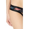 image:imageBody Glove Womens Audrey Low Rise Bikini Bottom SwimsuitCleo Black Floral Rib