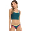 image:imageBody Glove Womens Audrey Low Rise Bikini Bottom SwimsuitKingfisher Colorblock