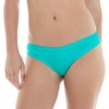 image:imageBody Glove Womens Audrey Low Rise Bikini Bottom SwimsuitTurquiose Ibiza Rib