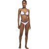 image:imageBody Glove Womens Audrey Low Rise Bikini Bottom SwimsuitWhite Colorblock