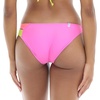 image:imageBody Glove Womens Basic Fuller Coverage Bikini Bottom SwimsuitNeon Color Block