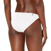 image:imageBody Glove Womens Basic Fuller Coverage Bikini Bottom SwimsuitWhite Laser Cut