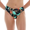 image:imageBody Glove Womens Contempo Full Coverage Bikini Bottom SwimsuitHamoa Black Floral Print