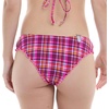 image:imageBody Glove Womens Lillia Fuller Coverage Bikini Bottom Swimsuit with Clean Finish SeamsBonnie Pink Plaid
