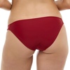image:imageBody Glove Womens Smoothes Surf Rider Solid Fuller Coverage Bikini Bottom Swimsuit with Clean Finish FrontCranberry