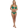 image:imageBody Glove Womens Smoothes Surf Rider Solid Fuller Coverage Bikini Bottom Swimsuit with Clean Finish FrontViridian Green