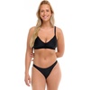 image:imageBody Glove Womens Standard Basic Solid Fuller Coverage Bikini Bottom SwimsuitBlack