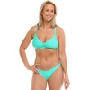 image:imageBody Glove Womens Standard Basic Solid Fuller Coverage Bikini Bottom SwimsuitSea Mist
