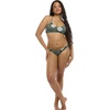image:imageBody Glove Womens Surf Rider Fuller Coverage Bikini Bottom Swimsuit with Clean Finish FrontAurora Blossom
