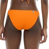 image:imageBody Glove Womens Surf Rider Fuller Coverage Bikini Bottom Swimsuit with Clean Finish FrontComo Textured Orange