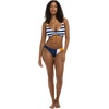 image:imageBody Glove Womens Surf Rider Fuller Coverage Bikini Bottom Swimsuit with Clean Finish FrontMaritime Stripe