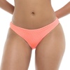 image:imageBody Glove Womens Surf Rider Fuller Coverage Bikini Bottom Swimsuit with Clean Finish FrontSpritz Coral Polka Dot