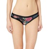 Cleo Black Floral Rib