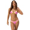 image:imageBody Glove Womens Audrey Low Rise Bikini Bottom SwimsuitNeon Color Block