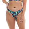 image:imageBody Glove Womens Basic Fuller Coverage Bikini Bottom SwimsuitVivid Fields Floral Print