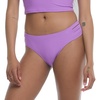 image:imageBody Glove Womens Smoothies Nuevo Contempo Solid Full Coverage Bikini Bottom SwimsuitAkebi