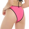 image:imageBody Glove Womens Straight Up Bikini Bottom  High Hip Medium Coverage Scoop FrontGroove Bubble Gum